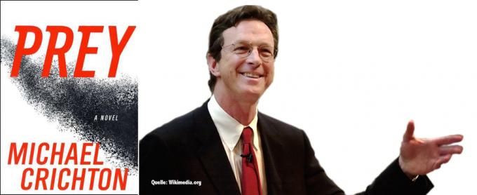 Portrait Michael Croghton und sein Buch Prey